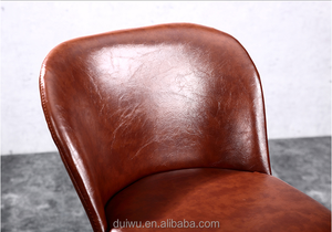Wholesale Customized Hand Made Durable Pu Leather <strong>Saddle</strong> Seat bar <strong>Stools</strong> for Sale - Product Image 2