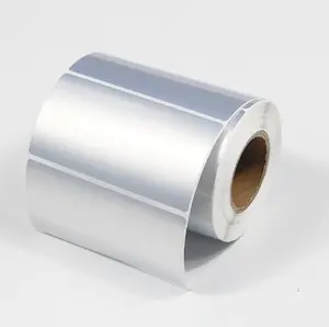 Rouleau d'étiquettes à jet d'encre blanc brillant pour imprimante d'étiquettes couleur VP700, 3 "x 3",425 étiquettes/rouleau
