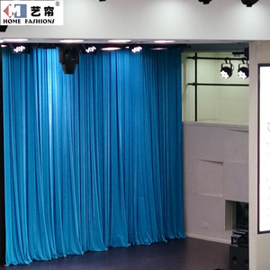 Tenda da Palcoscenico in Velluto 100% Poliestere per <span class=keywords><strong>Opera</strong></span>, Campione Gratuito, Tessuto per Tende a Finestra Piatta, Oscurante 99-100%, con Occhielli, Ignifugo - Product Image 3