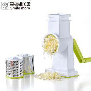 Dụng Cụ Nạo Trống Nhà Bếp Smile Mom 3 Lưỡi Dao Tròn Bằng Thép Không Gỉ Dụng Cụ Bào Rau Củ Cầm Tay - Product Image 4