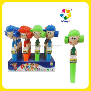 Dibujos Animados figura de juguete de plástico caramelo con colorido palo - Product Image 1