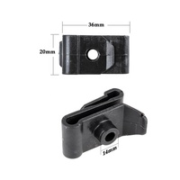 Clips en plastique pour carrosserie automobile, 50 pièces, large gamme, attaches à vis poussoir, 1000 pièces