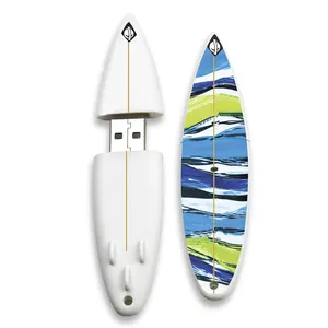 Papan surfboard usb flash drive 8GB 16GB, flash drive usb produk baru 2019 dengan logo yang disesuaikan