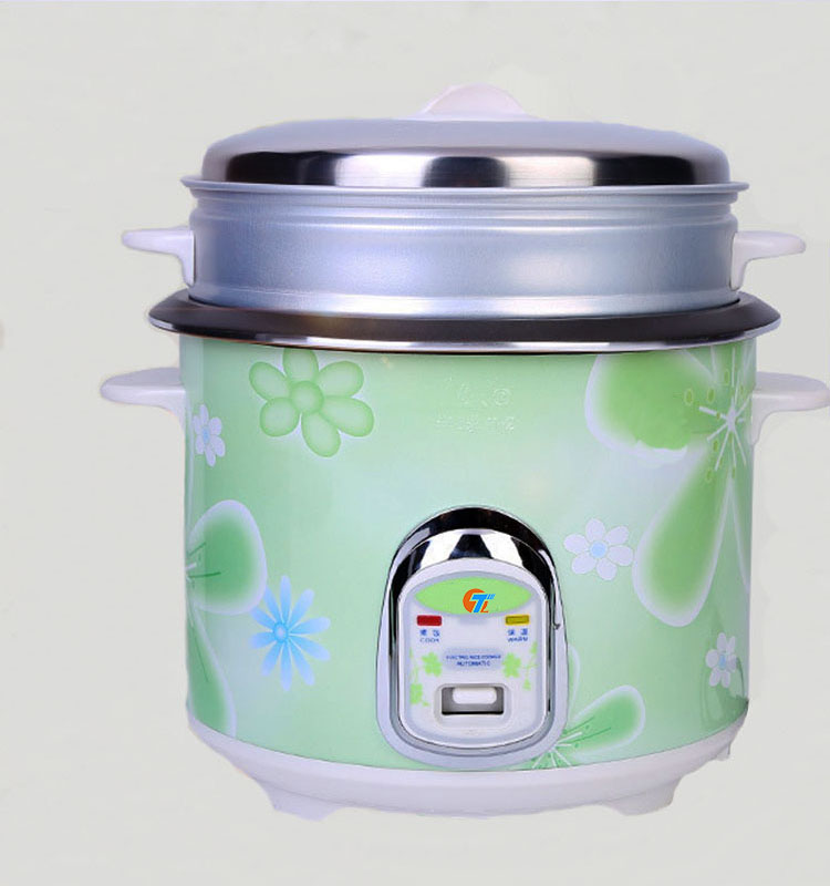 Электрические Варочные панели из нержавеющей стали Делюкс, 1,5 л, 1,8 л, 2,2 л, 2,8 л, с цветочным принтом