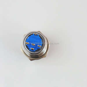 Metal anti-vandal su geçirmez IP67 otomotiv kilitleme kapatma düğmesi 12v 24v kartal göz led ışıklı yumuşak ışık araba anahtarı - Product Image 4