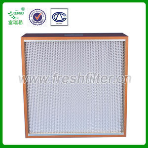 Filtro de ar h13 h14 <span class=keywords><strong>hepa</strong></span> plissado, com moldura de liga de alumínio - Product Image 5