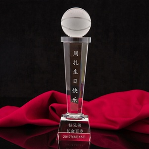 Trofeo de Cristal Creativo de la <span class=keywords><strong>NBA</strong></span>, Recuerdo de Baloncesto de Cristal, Regalos Empresariales, Trofeo Personalizado - Product Image 2