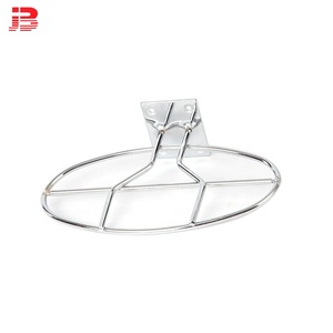 Metal Chrome Wall Mounted <strong>Wire</strong> Mesh <strong>Shoe</strong> <strong>Rack</strong> - Product Image 5
