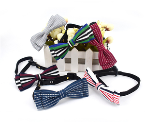 Handcrafted Adorabile Pet <span class=keywords><strong>Papillon</strong></span> Regolabile Bow tie Accessori di Moda per Pet Dog Cat - Product Image 2