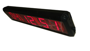 Godrelish 1.8 "pared LED rojo reloj temporizador de <span class=keywords><strong>cuenta</strong></span> <span class=keywords><strong>regresiva</strong></span> del tiempo de 12/24 H montada - Product Image 2