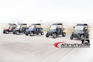 Buggy UTV 150cc à transmission par chaîne automatique à vendre, prix du buggy de plage - Product Image 3