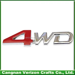 Hochwertiges kunden spezifisches Chrom-Kunststoff-Automarken logo