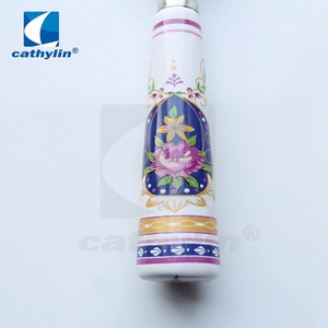 Cathylin أدوات مطبخ الفولاذ المقاوم للصدأ مقبض السيراميك جولة عجلة آلة قطع البيتزا - Product Image 4