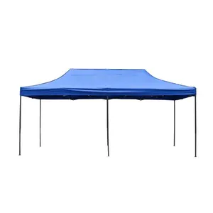 Tente pliante personnalisée imperméable 3x6, gazebo pop-up 3x6m avec 4 fenêtres latérales, cadre métallique, événements en plein air, publicité, distance entre les poteaux <span class=keywords><strong>de</strong></span> 5m - Product Image 1