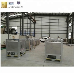 สแตนเลส316/316L ประเภทสแควร์น้ำมันก๊าดการจัดเก็บและการขนส่งกลางกลุ่มภาชนะบรรจุ IBC ถังสิริ - Product Image 6