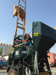 Mixer beton otomatis JZC350, dengan pengangkat kapasitas 560L 8-10m/jam produktivitas efisiensi tinggi untuk situs konstruksi - Product Image 3