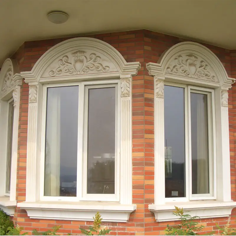 Goede kwaliteit duurzaam speciale wit cement windows voor woondecoratie