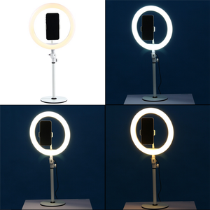 Ring Light LED 10 Inch, Ringlight Dimmable 3200K-5600K, Lampu Ring Light untuk Fotografi dan Makeup - Product Image 4