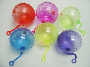 ลูกบอลโยโย่พลาสติกสีสันสดใสสำหรับเด็ก - แบบเป่าลม - Product Image 4