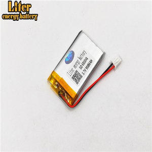 Plug <span class=keywords><strong>2</strong></span>.0-<span class=keywords><strong>2</strong></span> P 603048 900 mah 3.7 v rechargeable lipo battery li ion polymer battery Solar lithium battery with PCM - Product Image 2