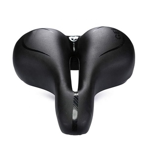 ZOYOSPORTS cómodo sillín de <span class=keywords><strong>bicicleta</strong></span> <span class=keywords><strong>asiento</strong></span> de cuero PU con almohadilla de espuma de poliuretano reemplazo suave para bicicletas de carretera - Product Image 2