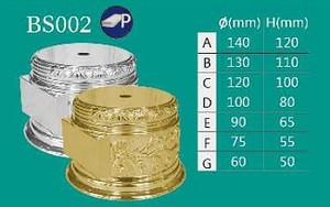 250 récompense — Base ronde en plastique or ou argent, Souvenir pour tasse - Product Image 2