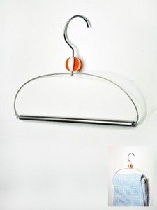 S/S square wrought iron ho <b>magnet</b> towel holder - Product Image 4