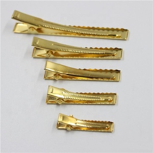 Wholesale 4cm,5cm,6cm,7cm,8cm,10cm <strong>Silver</strong> Metal Flat Duck <strong>Clips</strong> Gold Hair Alligator <strong>Clips</strong> - Product Image 4