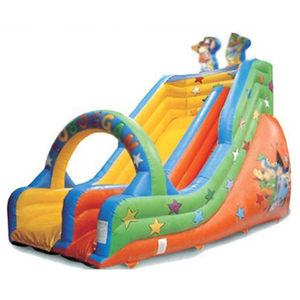 สไลเดอร์เป่าลมยักษ์สีขาวสำหรับใช้งานกลางแจ้ง ทำจาก PVC รับน้ำหนักได้ 500 กก. ติดตั้งง่าย - Product Image 5