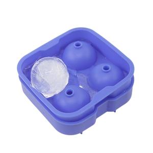 <span class=keywords><strong>Amazon</strong></span> Vente Chaude Silicone Glace Moule Silicone Ice Cube Tray - Product Image 4