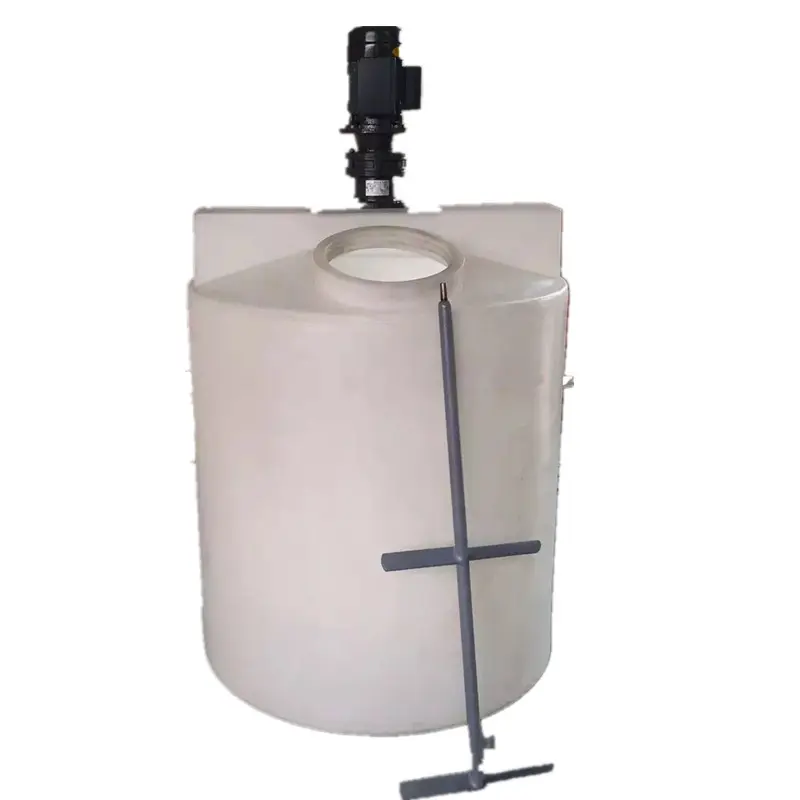 Vertical Mixer Liquid Dissolving Reducer Industrial Dosing Bucket Stirrer 304 Stainless Steel