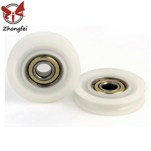 Chất Lượng Tốt 608zz Carbon Thép Mang Ròng Rọc Trượt Cửa Và Cửa Sổ Ròng Rọc V Groove Nylon Ròng Rọc - Product Image 5