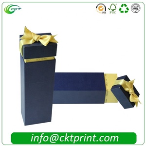 Sang Trọng Đen Magnetic Closure Giấy Bao Bì Trang Điểm Nước Hoa Chai Set Hộp Quà Tặng - Product Image 2