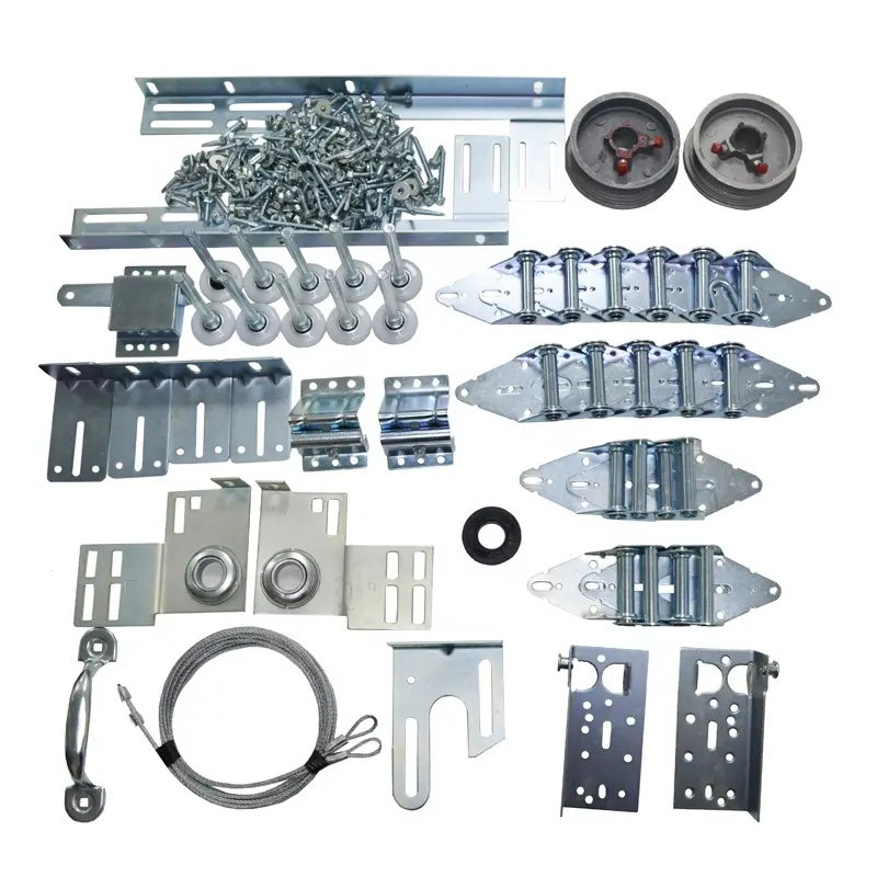 Stainless Steel Secional Garage Door Hardware Kit, Cheap Hardware Mechanism Part, Sectional Sliding, Wholesale