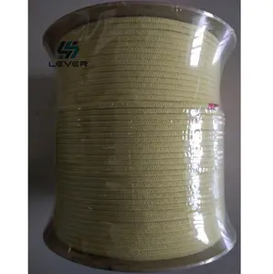 Kevlar garn 5.5*5.5mm Aramid Fiber Rope verwendet auf Tamglass Tempering Furnace kevlar seil