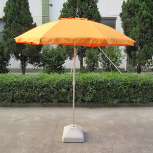 El aluminio caliente de la venta desnudó la parasol al aire libre del paraguas de la playa - Product Image 5