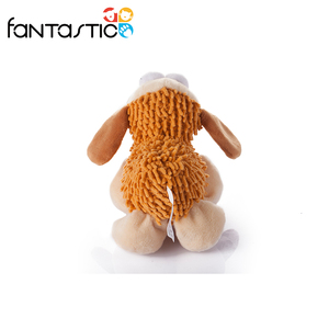 Mignon mini moutons en peluche jouets cadeau pour chien avec siffleur à l'intérieur - Product Image 3
