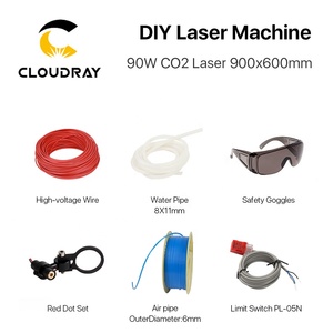Cloudray BD51 DIY CO2เครื่องเลเซอร์ส่วนRECIหลอดเลเซอร์<span class=keywords><strong>W2</strong></span>ภายในรางเลื่อน9060 - Product Image 3