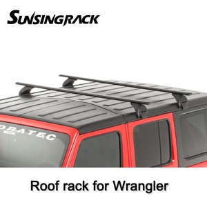 <span class=keywords><strong>Portapacchi</strong></span> in Alluminio Sunsing per Jeep Wrangler JK 4 Porte, <span class=keywords><strong>Accessori</strong></span> per Montaggio sul Tetto <span class=keywords><strong>Auto</strong></span>, Modello 2007+ - Product Image 3