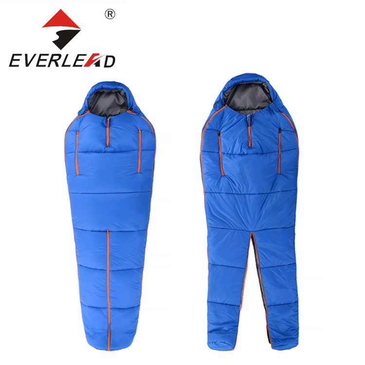 Tragbarer menschlicher Schlafsack, 3-Saison Camping-Produkt, leicht