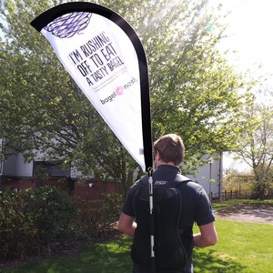 Рекламная подставка для рюкзака, флага, баннеров - Product Image 4