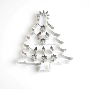 <span class=keywords><strong>Tagliabiscotti</strong></span> a Forma di Albero di <span class=keywords><strong>Natale</strong></span> in Acciaio Inossidabile - Product Image 1