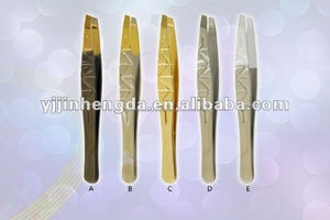 Mejor venta de gama alta dorado pinzas de cejas, buena pinzas - Product Image 6