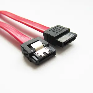 Cable Factory For SSD HDD Sata Hard Drive 7Pin To 7Pin Double Straight 26AWG Sata 3.0 Cable