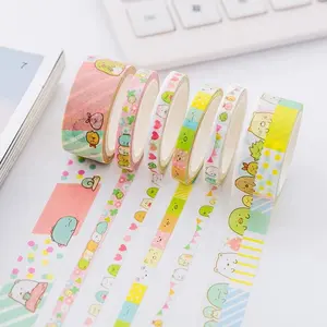 Băng Giấy Washi Nhà Sản Xuất Trung Quốc 5Mm Washi Để Trang Trí Quà Tặng