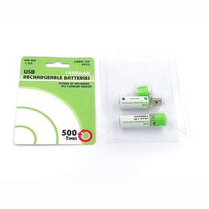 AA pin USB NiMH AA pin di động, có thể sạc lại 1.5V AA Pin gói - Product Image 6