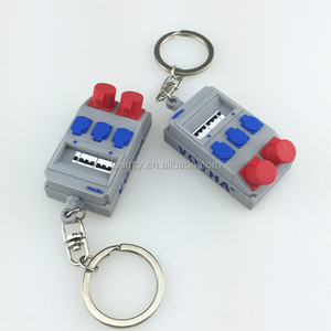 <span class=keywords><strong>OEM</strong></span> tùy chỉnh 3D máy hình dạng Keychain ưa thích mềm <span class=keywords><strong>PVC</strong></span> chủ chốt - Product Image 6