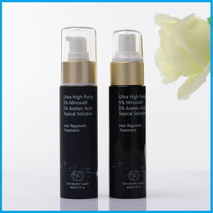 Eco amigable cosmético envases de plástico negro vacío contenedor de suero 10 ml 40 ml 100 mL crema cosmético plástico - Product Image 1