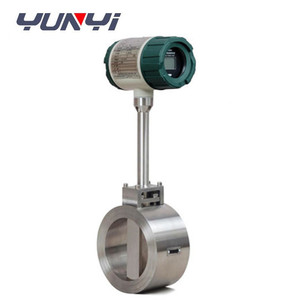 Tùy chỉnh 4-20mA precession CO2 khí giảm khoan nén hơi nước lưu lượng kế Vortex Flow Meter - Product Image 4