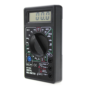 Multimètre numérique DT832, mesure de tension, résistance, Test d'amplificateur de puissance numérique - Product Image 3